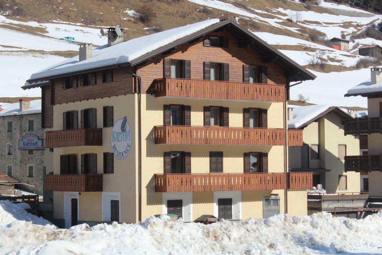 Residence Raethia Tra Bormio E Livigno Pradelle Eksteriør bilde