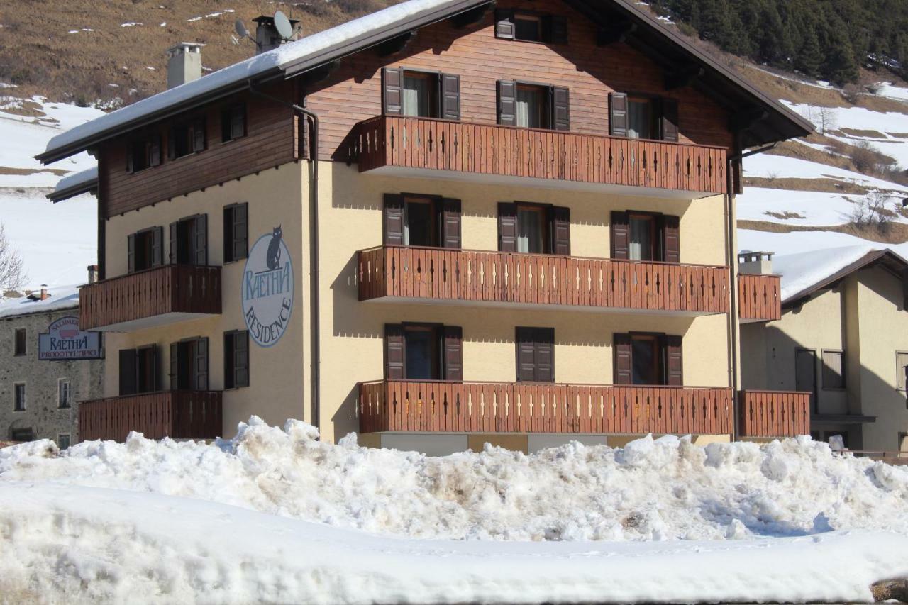 Residence Raethia Tra Bormio E Livigno Pradelle Eksteriør bilde